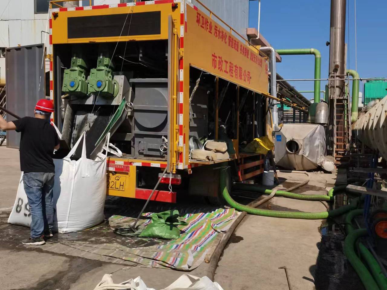 滁州淤泥压干处理